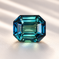 Natural Bi-Color Teal Sapphire – 1.18 Carats - (H)