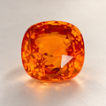 Natural Orange Sapphire – 20.45 Carats - (H) - Certified