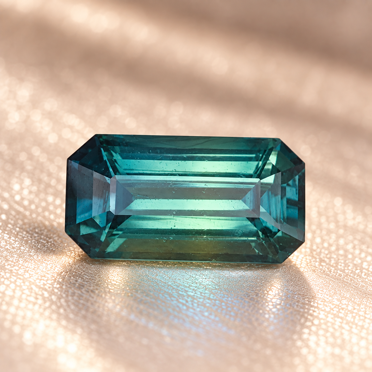Natural Teal Sapphire 1.43 Carats - (H)